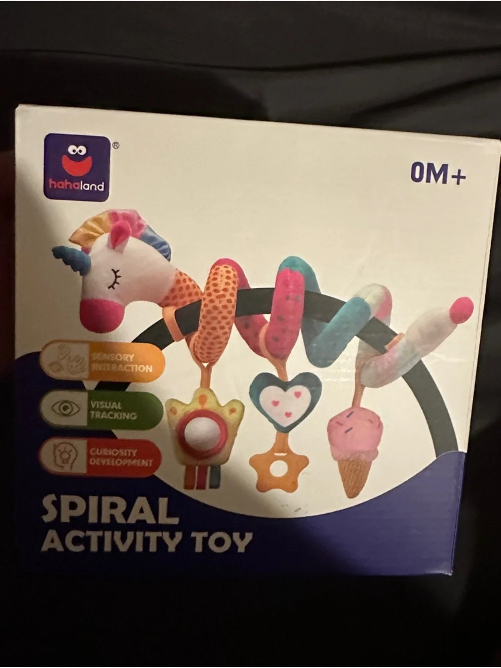 New! Spiral Activity Toy - Multicolor